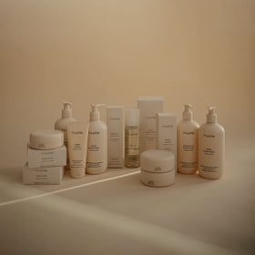 mushie Baby Shampoo & Body Wash with baby oil and lotion