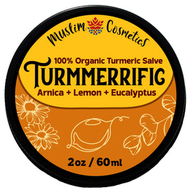 Muslim Cosmetics Organic Arnica & White Turmeric Salve front view