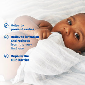 Mustela Baby Diaper Rash Cream 123 packaging with natural ingredients
