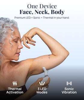 My Derma Dream Arm Sculpting Device side view showing controls