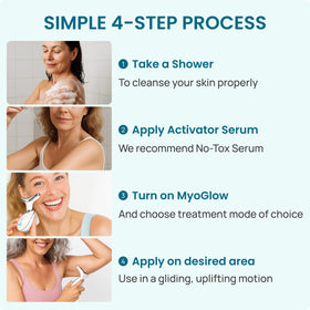 My Derma Dream MyoGlow and serum set displayed together