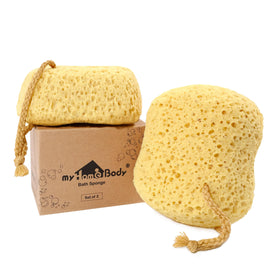 myHomeBody Bath Sponge large foam loofah front view