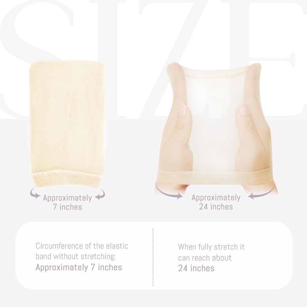 MYKURS HD Wig Cap beige packaging