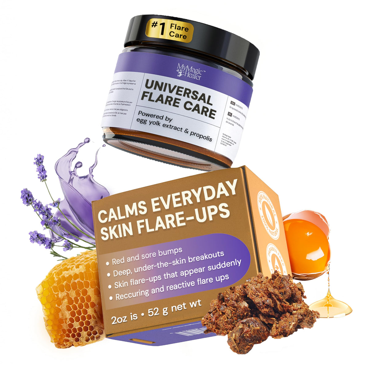 MyMagicHealer Universal Flare Care 2 oz front view