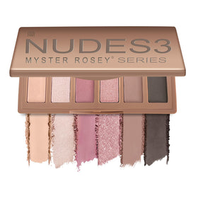 MYSTER ROSEY Mini Eyeshadow Palette front view with 6 shades