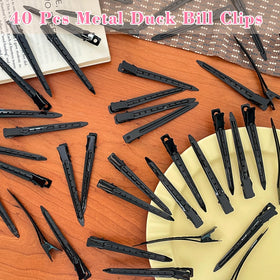 Mythos alligator clips in a stylish arrangement