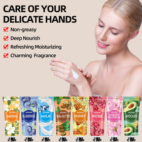MZANK hand cream set in a stylish arrangement