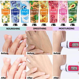 MZANK hand cream tubes individually packaged for gifting