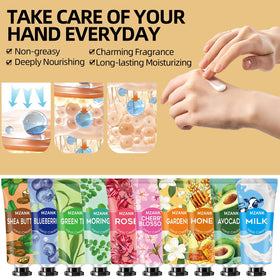 MZANK hand cream with natural ingredients like shea butter