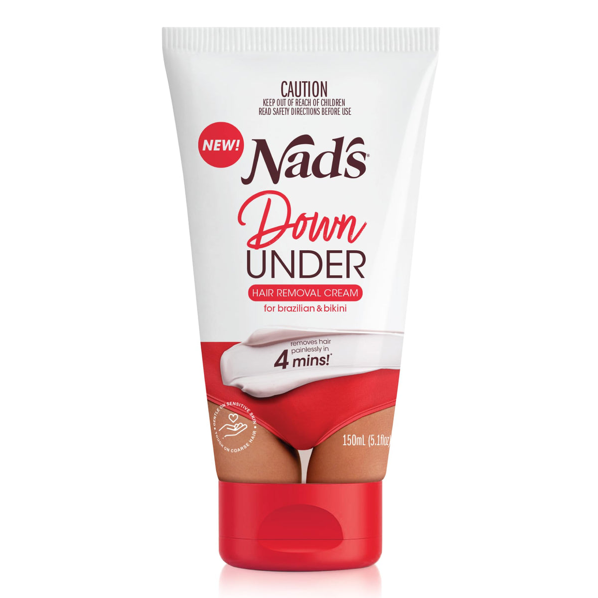 Nad's Down Under Cream for Women 150 ml front view