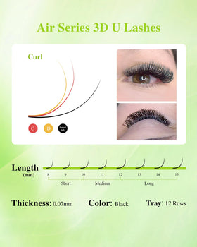 NAGARAKU lash extensions displayed with tweezers for easy application