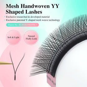 NAGARAKU YY Lash Extensions showing 54 rows of lashes