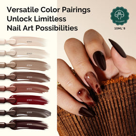 Nail art accessories included in the MelodySusie kit