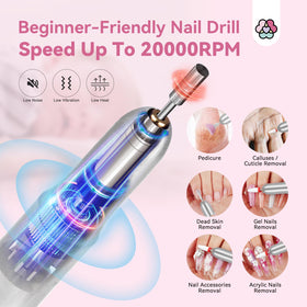 Nail art accessories including glitter and stickers