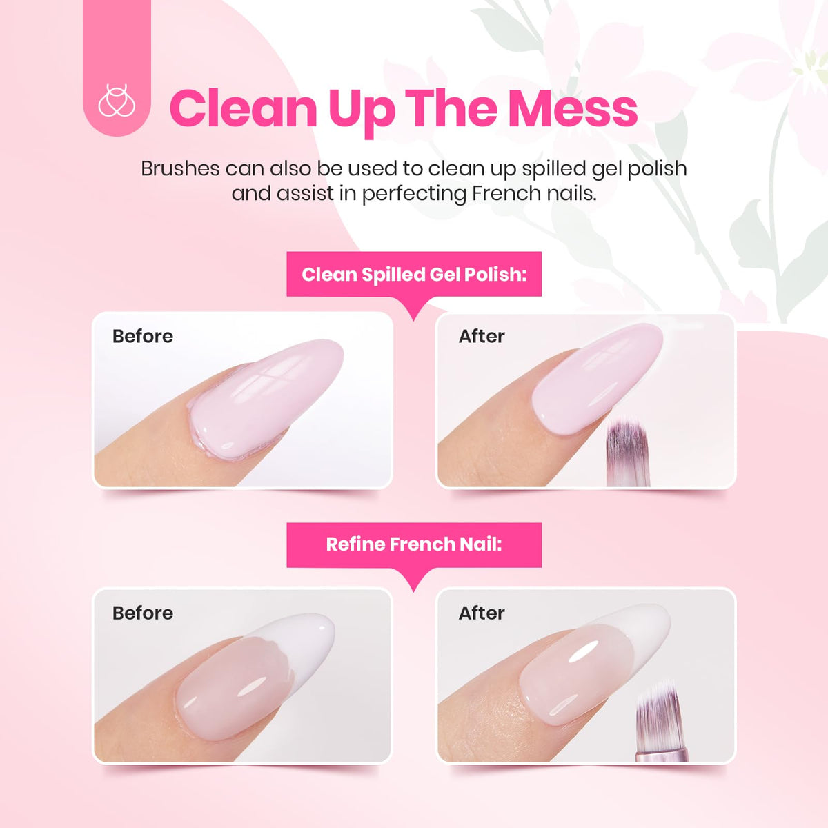 Nail Art Brush Holder included in beetles Gel Polish set