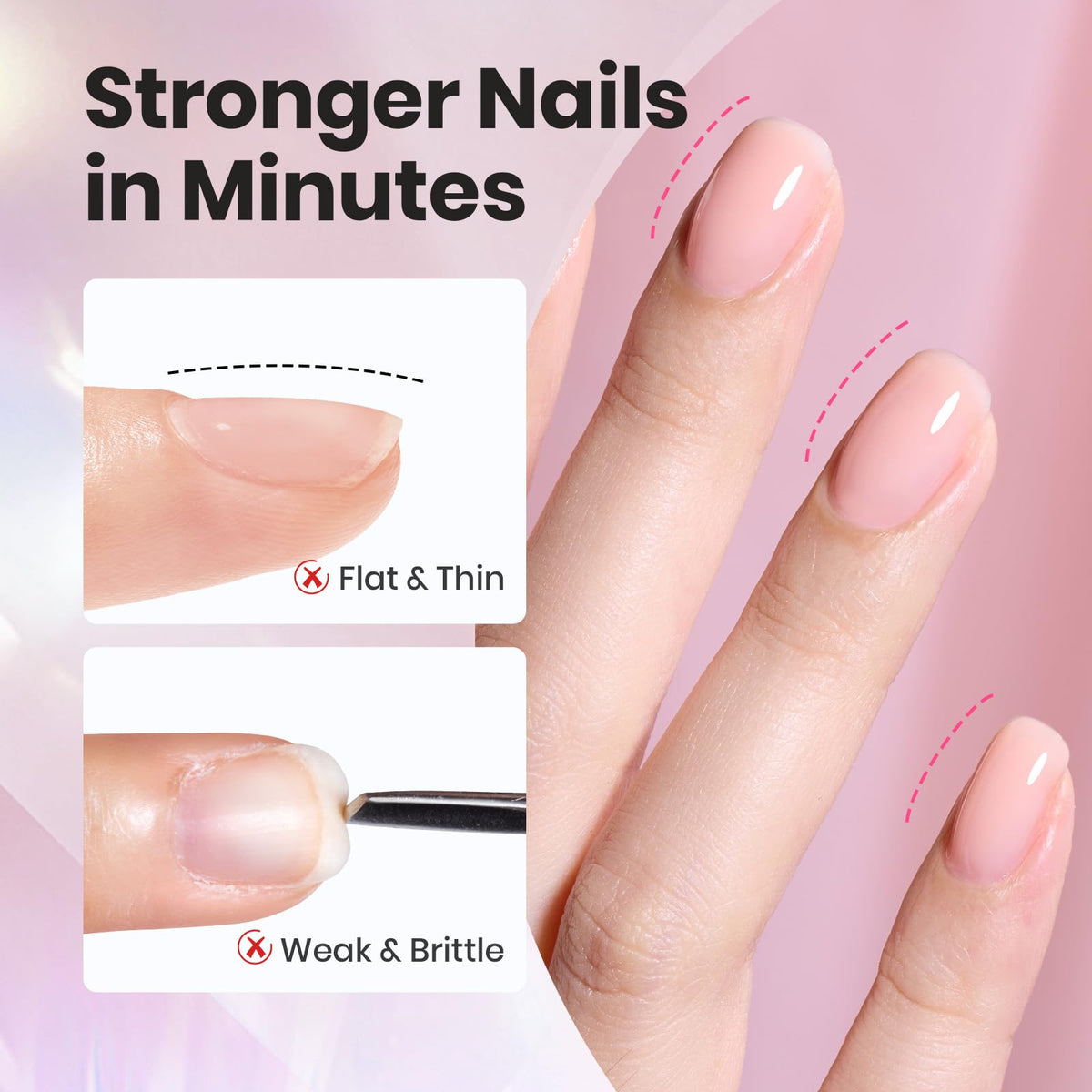 nail art brush included with beetles Builder Gel kit