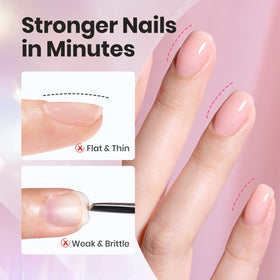 nail art brush included with beetles Builder Gel kit