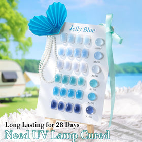 Nail art created using Double Rhythm Gel Polish