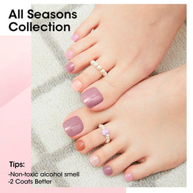Nail art created using GELLEN nail polish