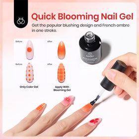 nail art design created with beetles Gel Polish