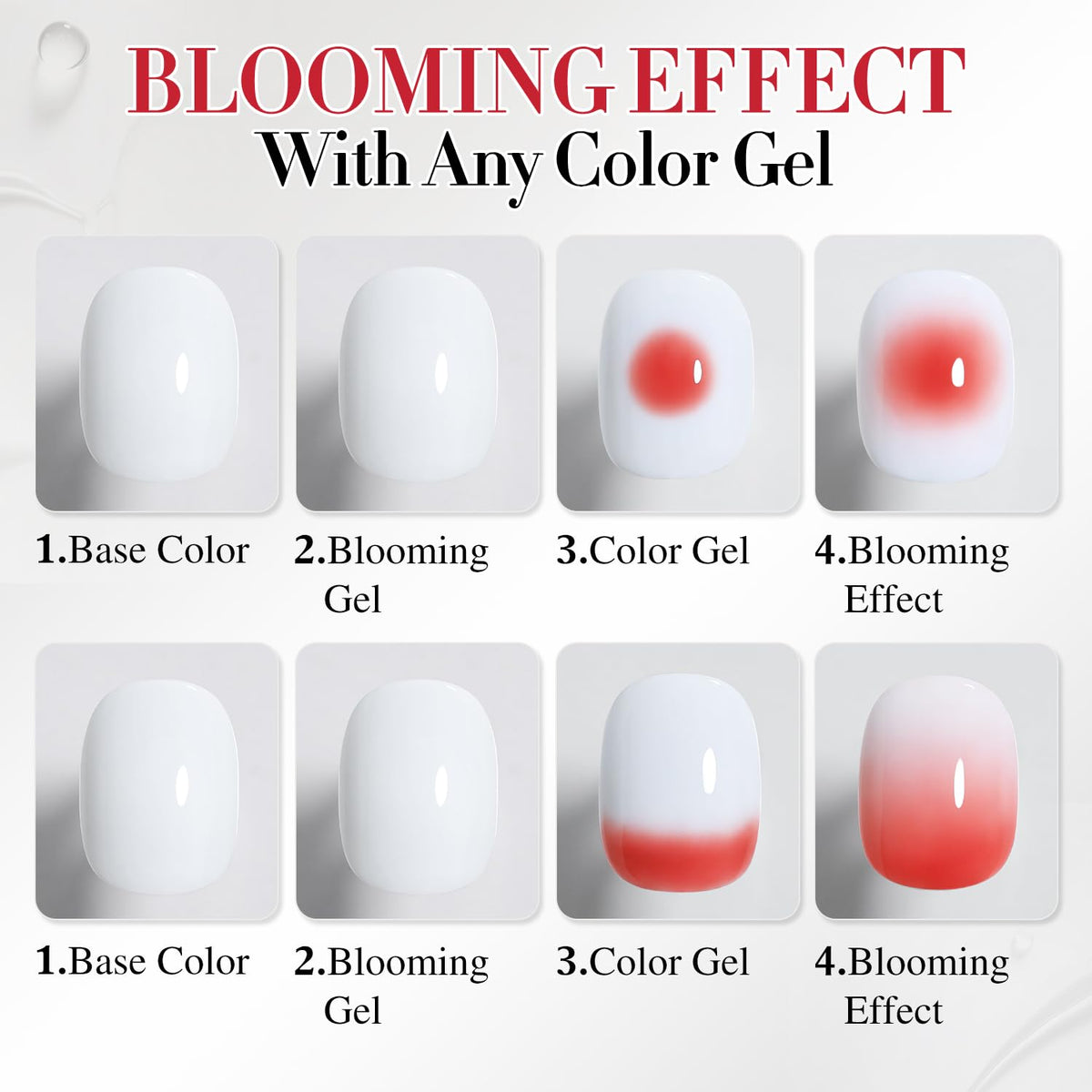Nail art design created with Double Rhythm gel polish