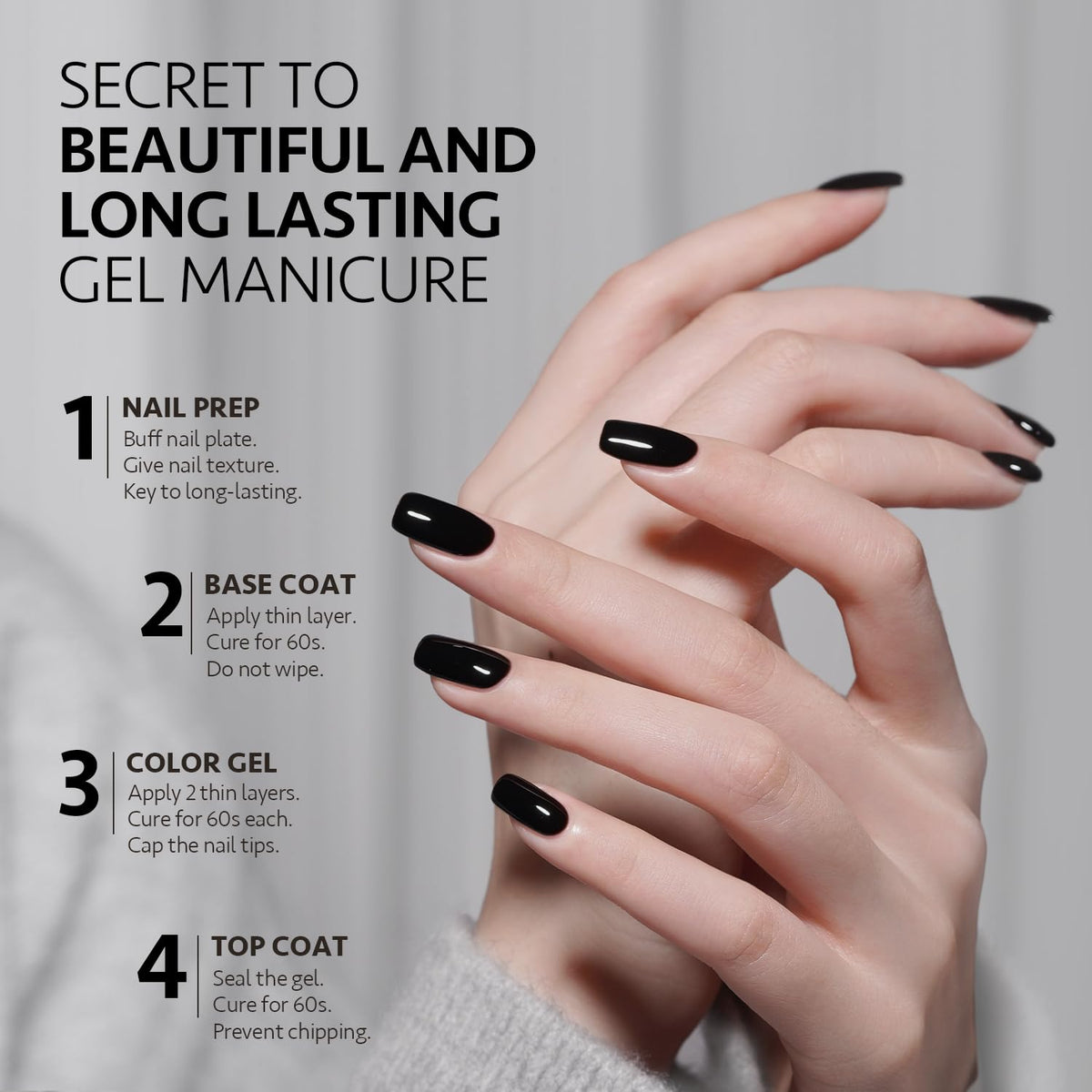 Nail art design using GAOY Gel Nail Polish