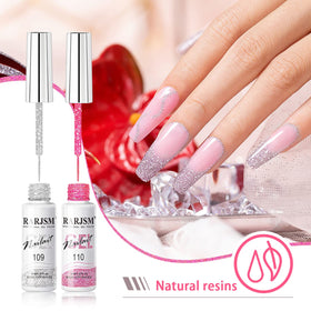 Nail art design using RARJSM Gel Liner Set