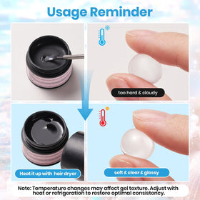 nail art examples using beetles 3D Gel Nail Art Kit