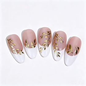 Nail art supplies including SPLOCUDU Fall Nail Art Stickers
