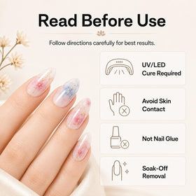 nail art tools alongside beetles Gel Polish set
