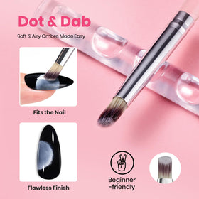 nail brush holder for organized nail art tools