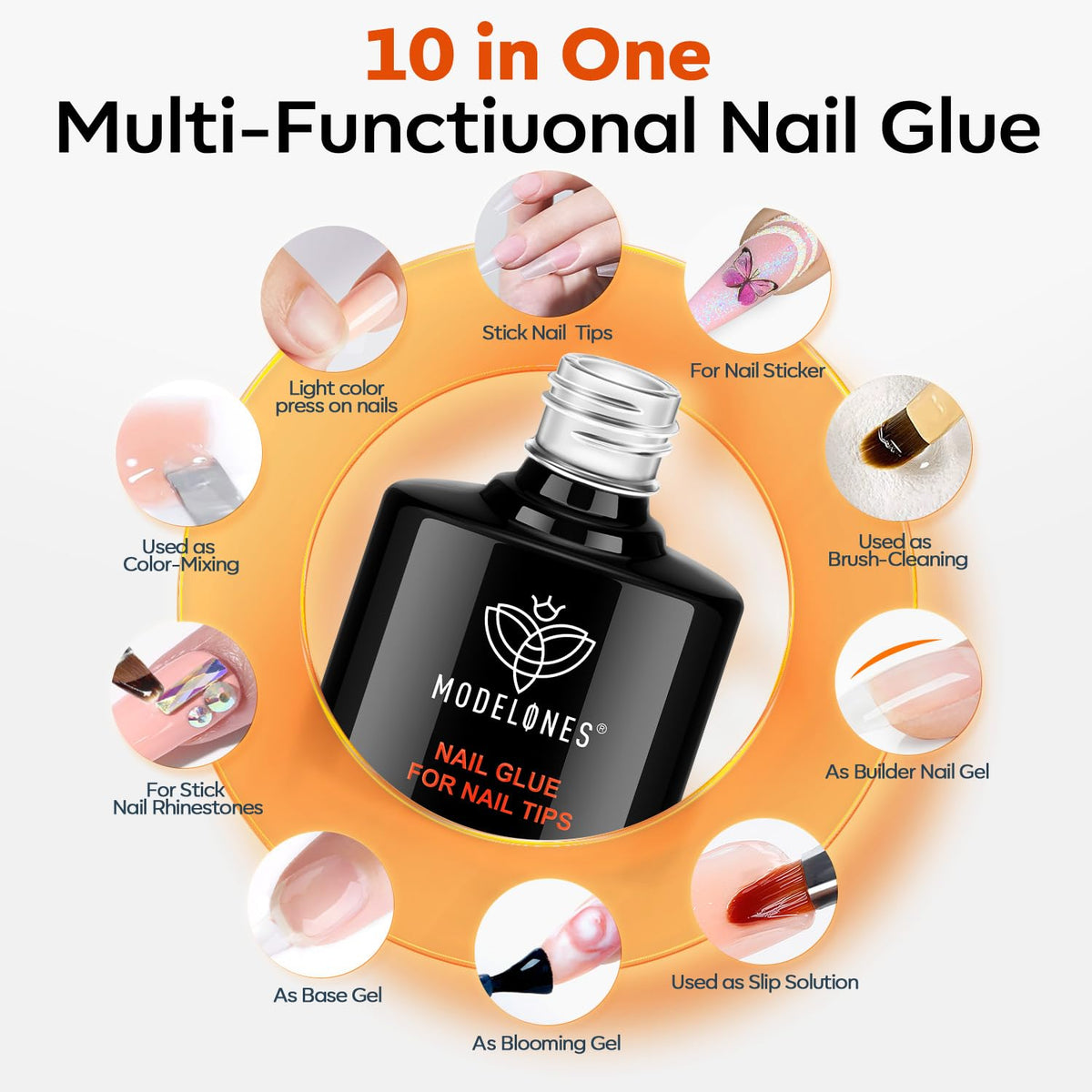 Nail clipper and file included in the kit