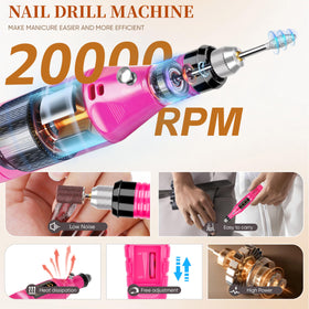 Nail decorations included in YALSYNY kit