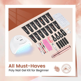 Nail drill machine included in JEWHITENY kit