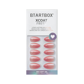 Nail file and wooden stick included with BTArtbox Press On Nails