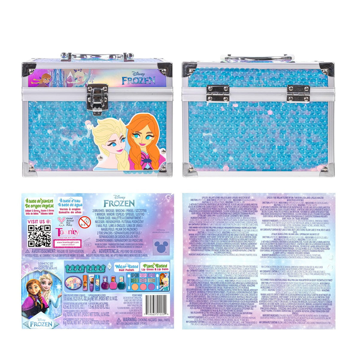 Nail file included with the beauty kit