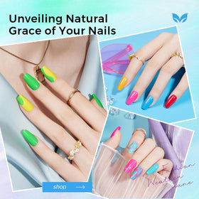 Nail polish application process with Morovan products