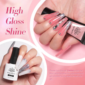 Nail polish remover wraps included in the kit