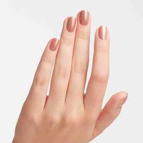 Nail polish swatch of OPI Worth a Pretty Penne on nails