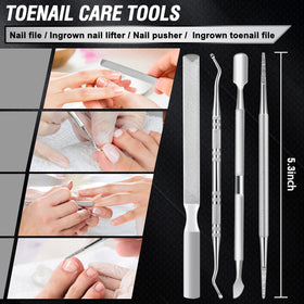 Nail pusher and file from the Aucurwen kit
