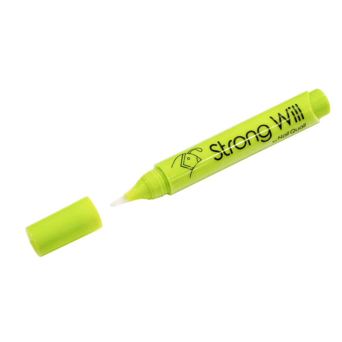 Nail Quail Strong Will Anti-Nail Biting Click Pen front view