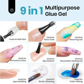 nail tips arranged by size from 0 to 11
