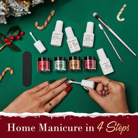 Nail tools included in AZUREBEAUTY dip powder kit