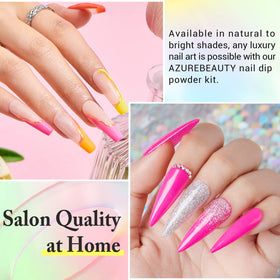 Nail tools included in AZUREBEAUTY Dip Powder Nail Kit