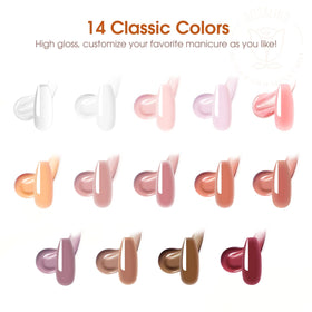 Nail tools included in ROSALIND Poly Nail Gel Kit