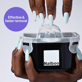 Nailboo 100% Acetone Nail Polish Remover pour opening detail