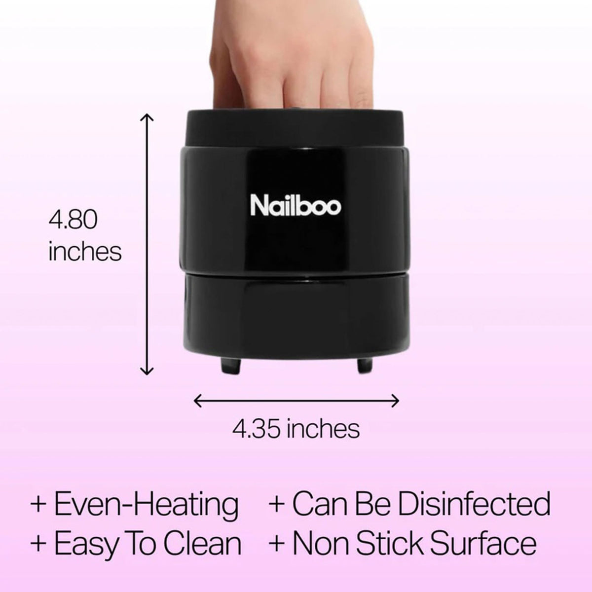 Nailboo Magic Soak Manicure Remover Bowl showing included tools