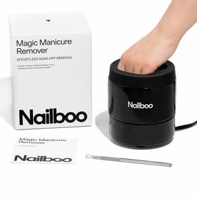 Nailboo Magic Soak Manicure Remover Bowl with instruction leaflet