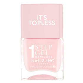 Nails Inc It's Topless Dakota Light Pink Gel Nail Polish front view