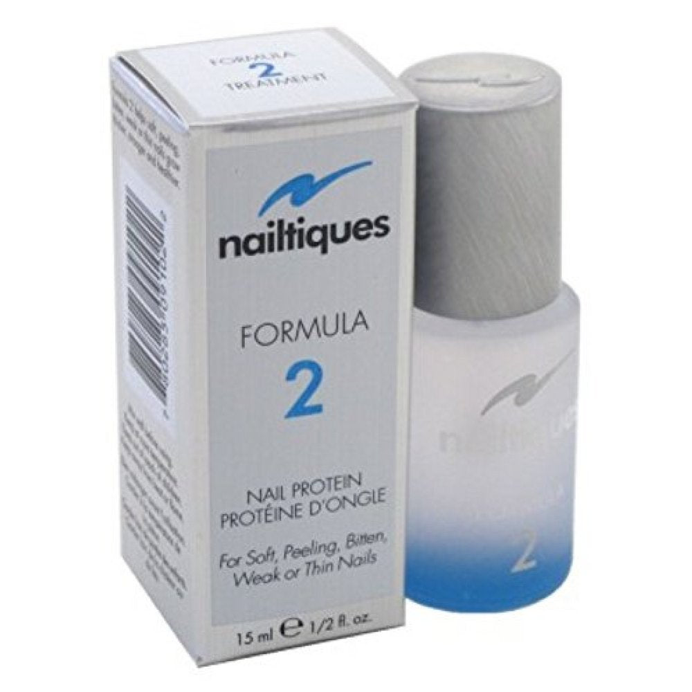 Nailtiques Formula 2 Protein Nail Strengthener 0.5 oz bottle front view